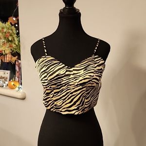 Sincerly Jules Tiger Stripe Top